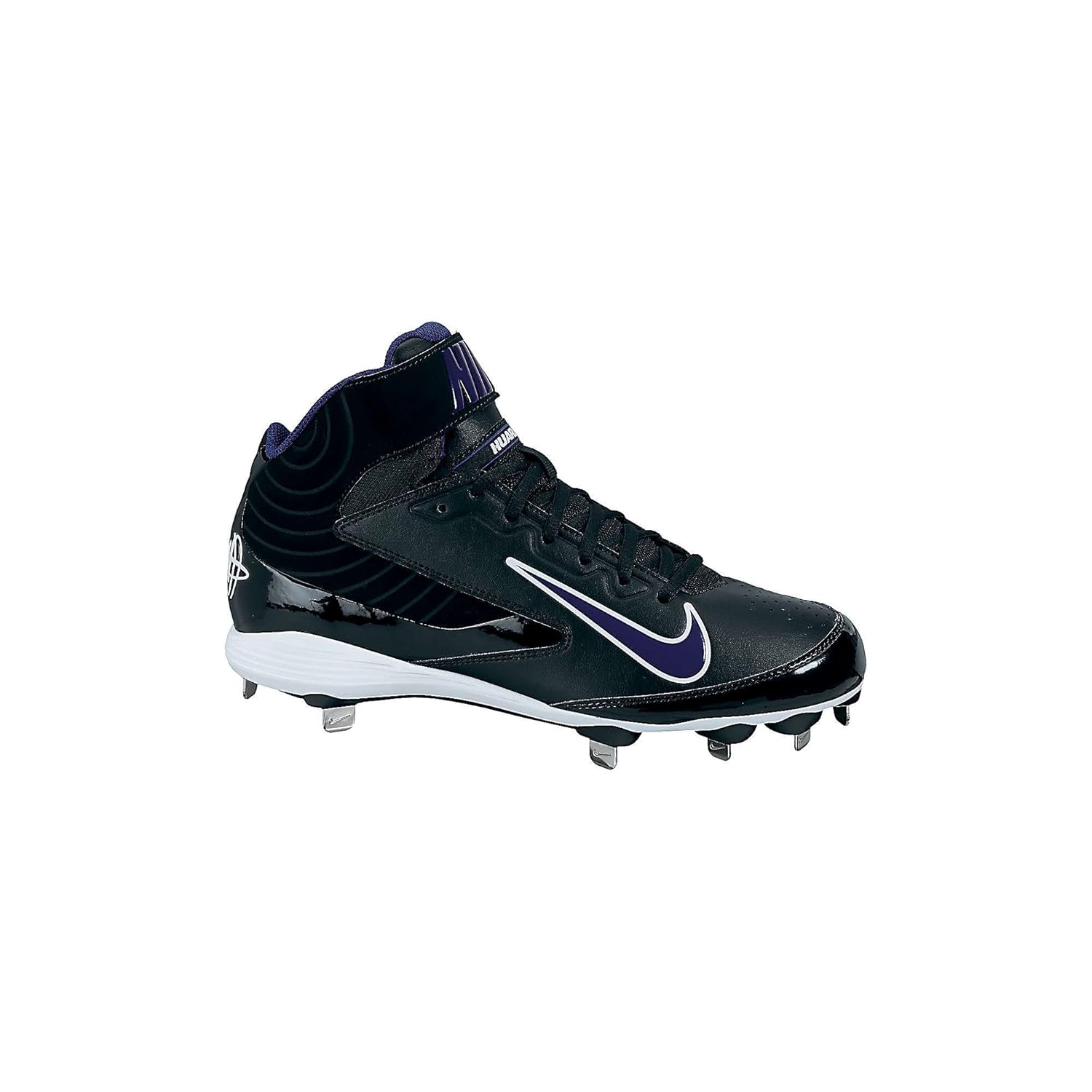 nike huarache strike mid metal baseball cleats