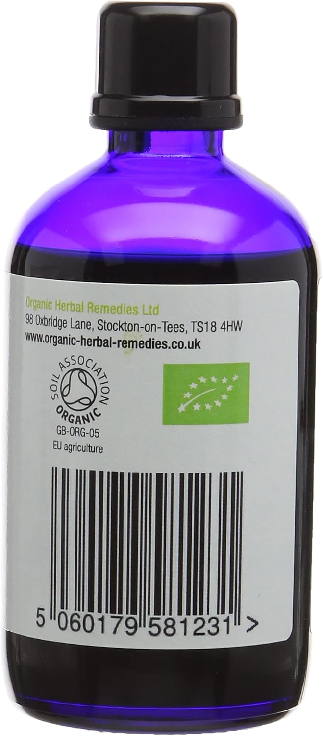 Organic Herbal Remedies 100 ml Peppermint Tincture, Blue Bottle, 100 ml (Pack of 1) - Image 3