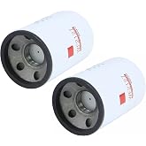 2 PCS WF2127 Coolant Filter Compatible with Cummins X15 ISX12 ISX15 Engines | Replaces WF2126, 3680434, P550867, LFW2127, B5087, 24113; Fits Freightliner International