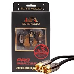 Elite Audio EA-PRO12 Professional Grade 12ft. 2-Ch