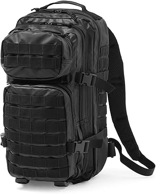 Amazon 新品 米軍 アサルト リュックサック Pu Coating Edition フリーサイズ Black タウンリュック ビジネス リュック