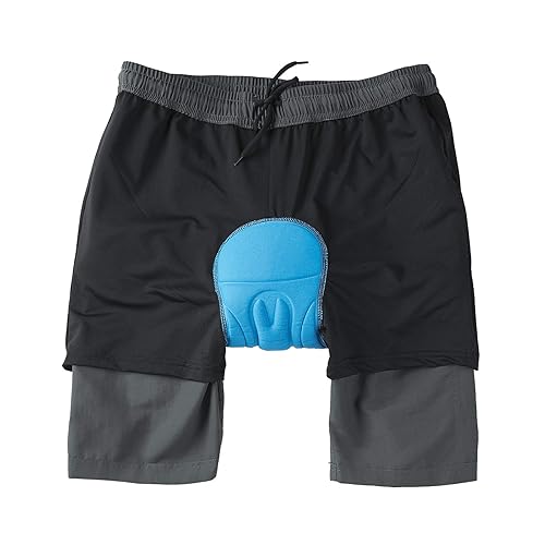 FEDTOSING Men's 3D Padded Bike Shorts Loose Fit Mountain Biking