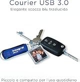 Integral 256GB USB 3.2 Gen 1 Flash Drive Courier Blue 120MBs Read view 4