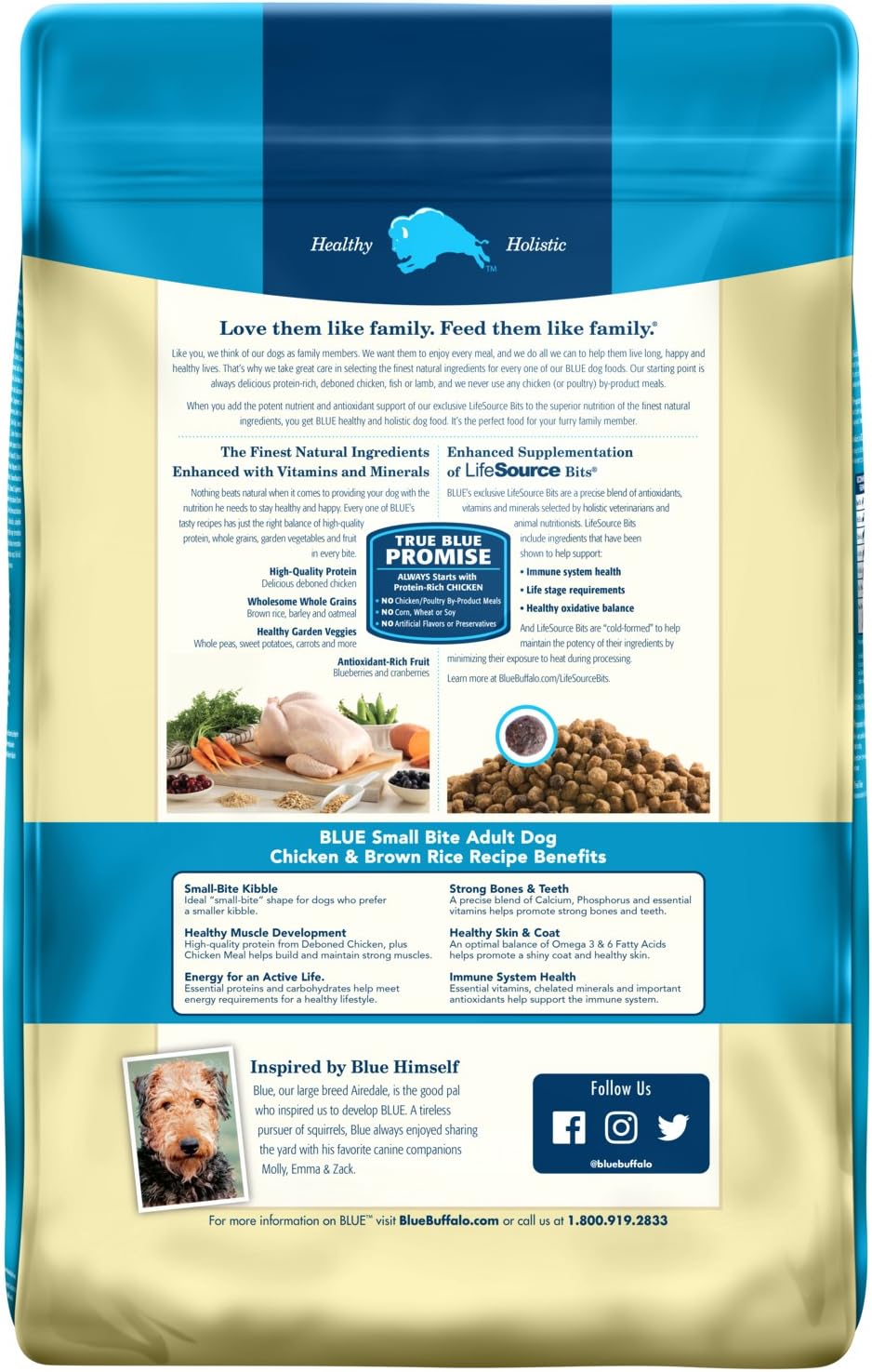 Blue Buffalo Life Protection Formula Adult Small Bite Dog Food