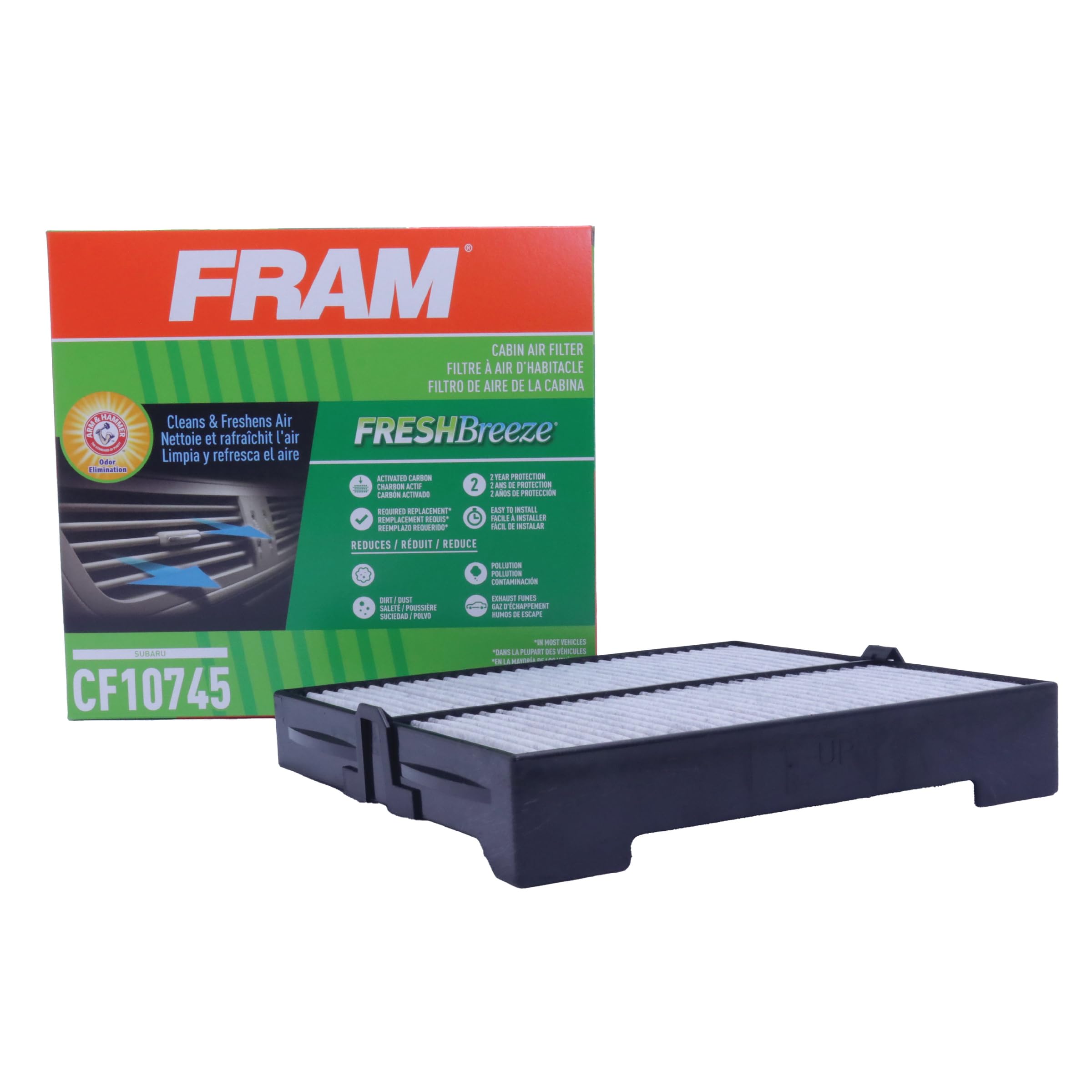 FRAM Fresh Breeze Cabin Air Filter Replacement for