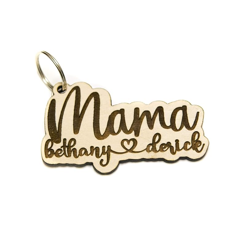 Custom Name Keychain Keychain With Names Engraved