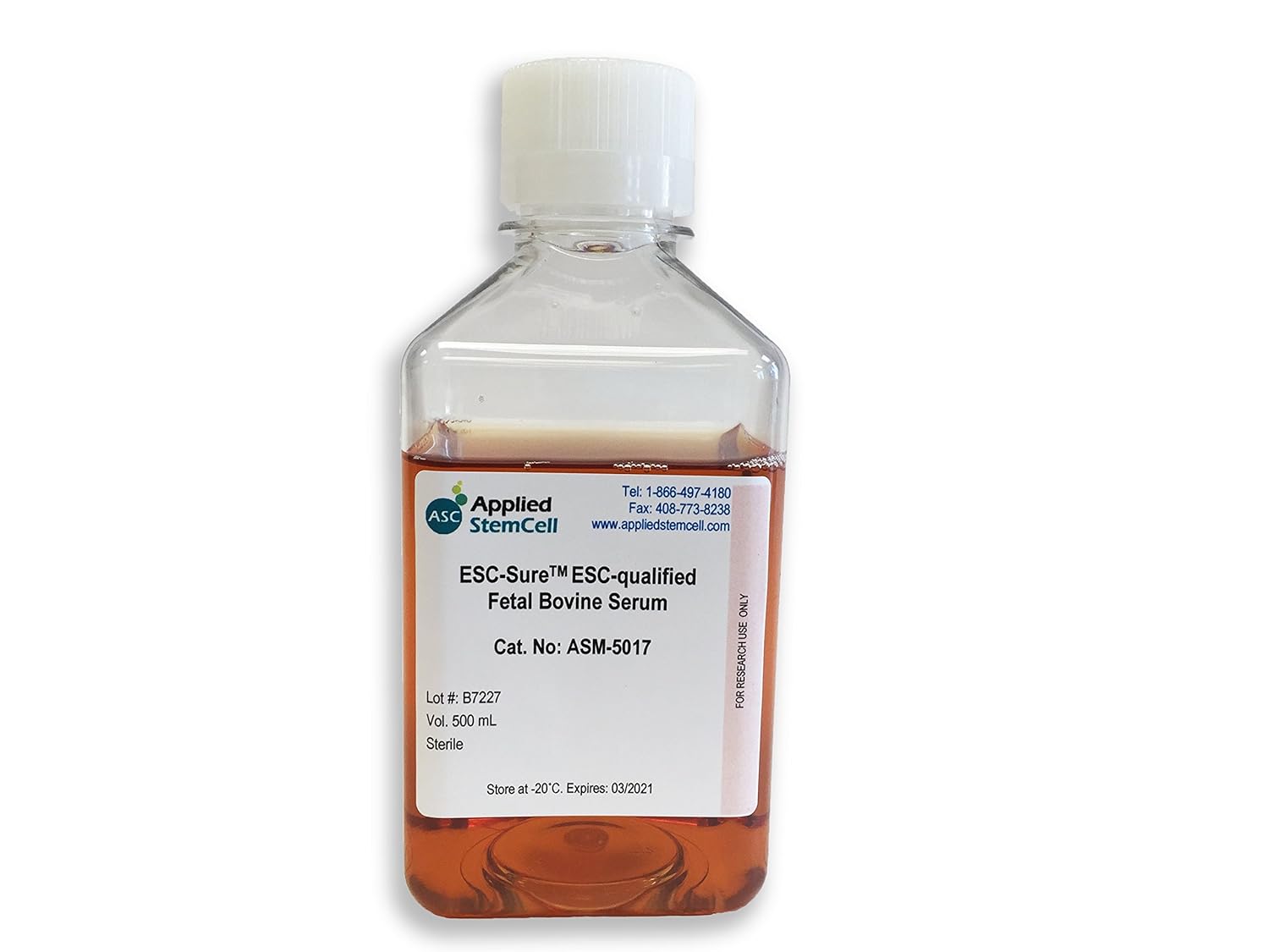 Fetal Bovine Serum FBS, RMBIO FBSBBT5XM Industrial