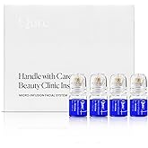 Qure Micro-Infusion System for Face - All Skin Types, Easy 5-Minute at-Home Skin Care Application - 2 Month Supply