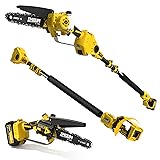 IMOUMLIVE 2-IN-1 Cordless Pole Saw