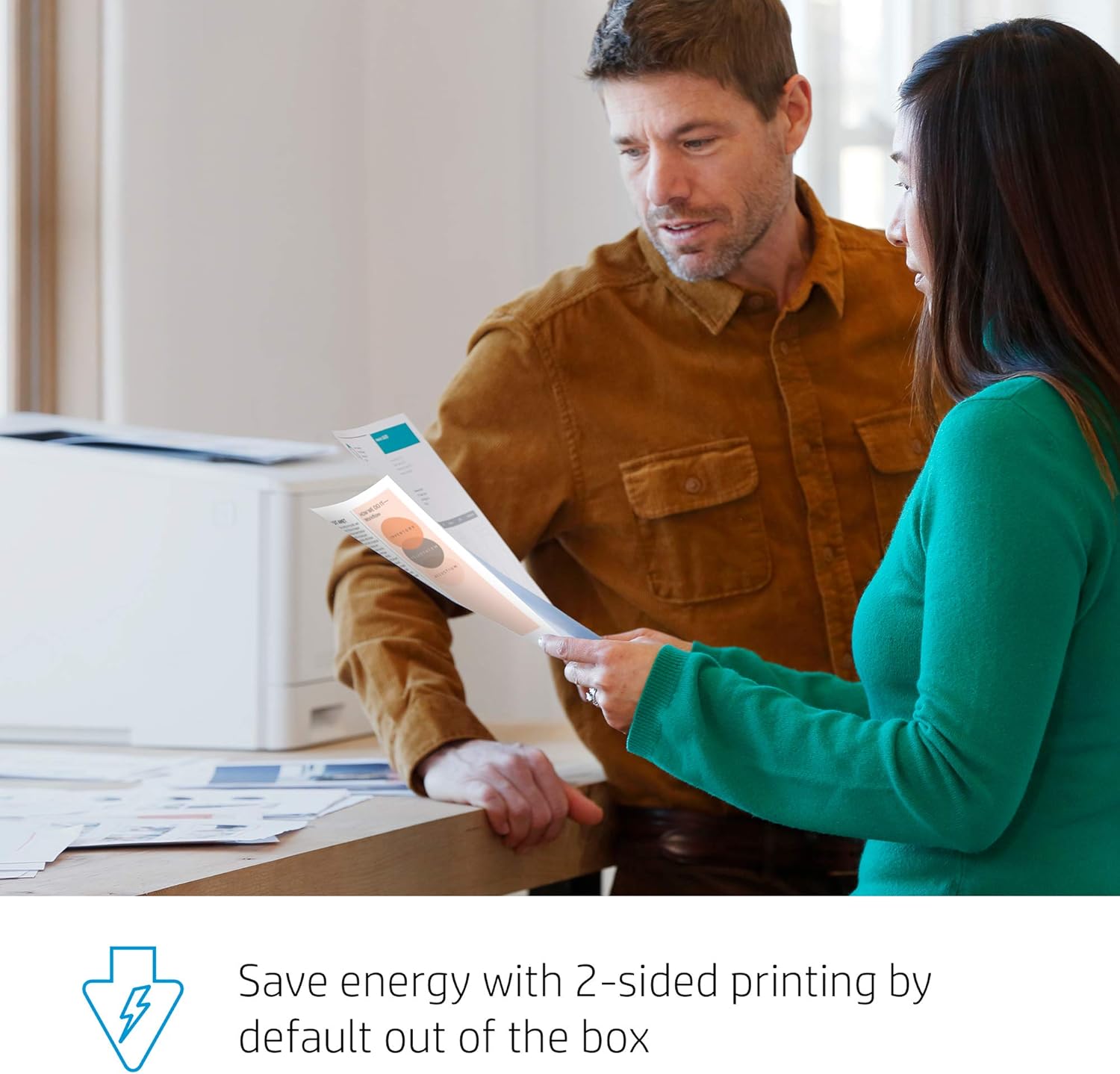 HP Color LaserJet Pro M454dn Printer, Double-Sided Printing & Built-in Ethernet (W1Y44A): Electronics