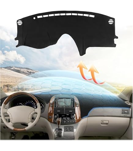 Amazon.com: HanLanKa Dashboard Cover Fit for Toyota Sienna 2011