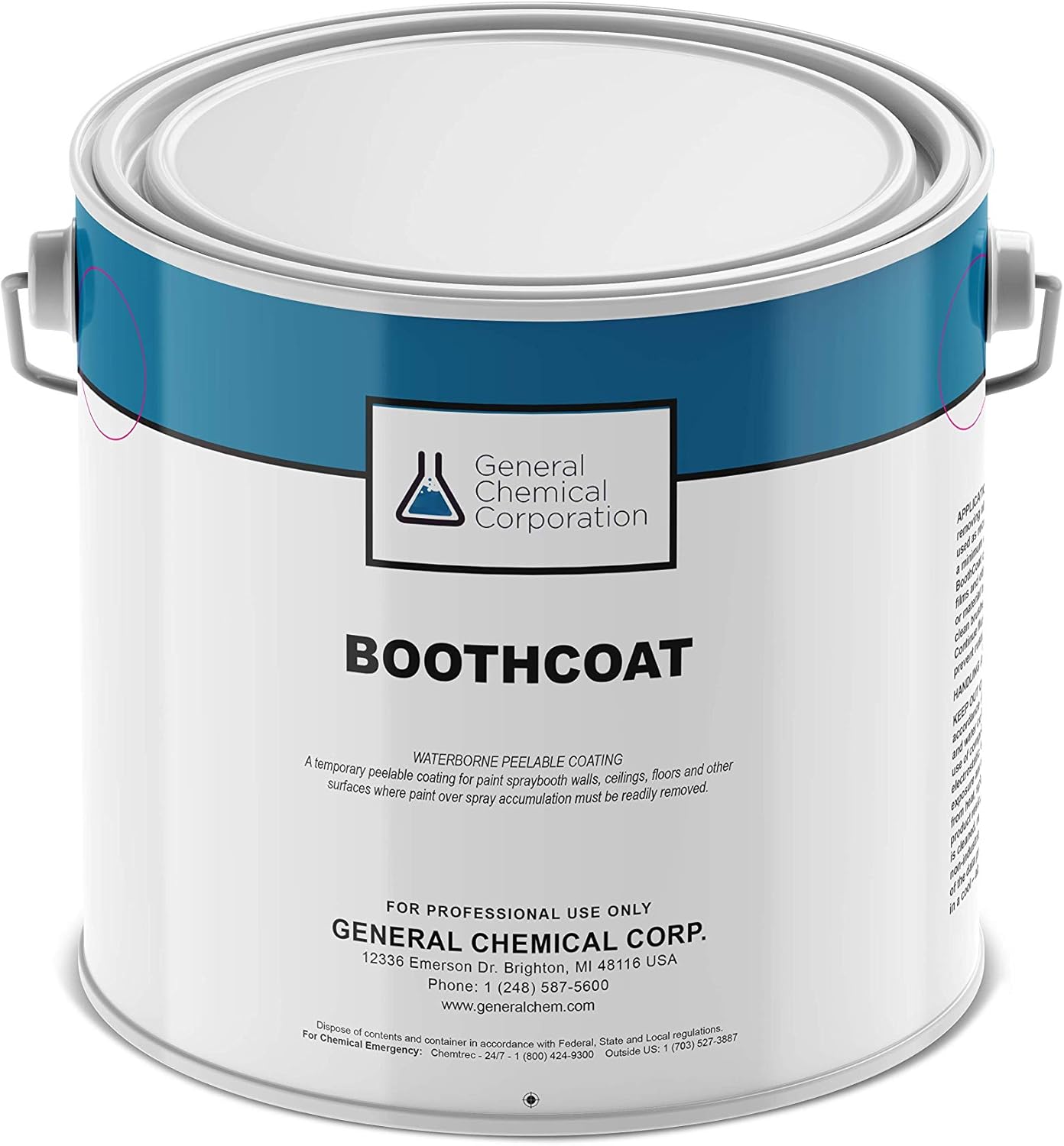 Booth Coating White Peelable Paint Boothcoat Protect