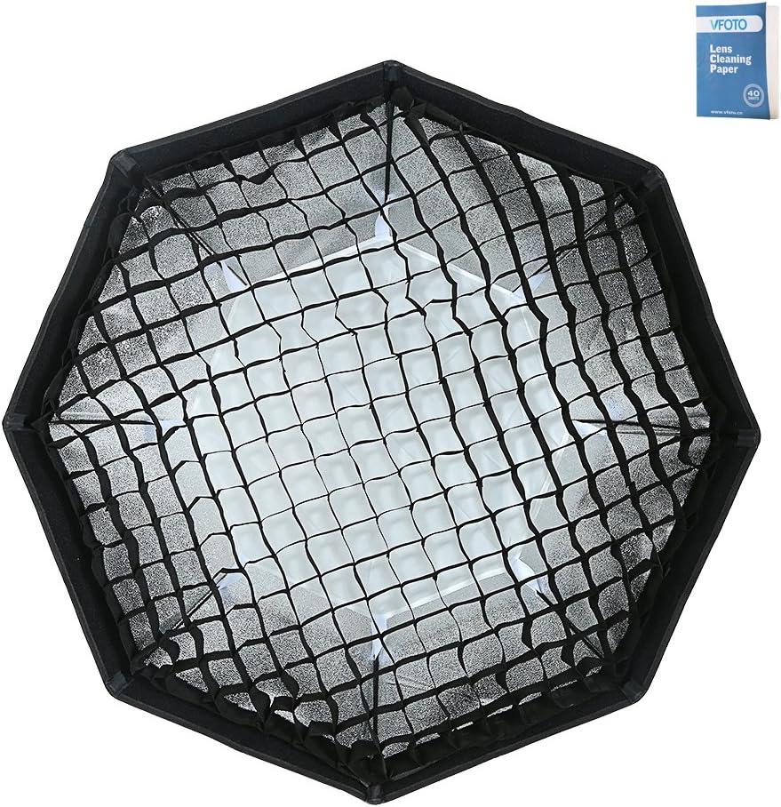 Godox SB-FW 37.4" 95cm Bowens Mount Octagon Folding Softbox with Grid for Godox AD600B AD600BM Bowens Mount Studio Flashes