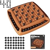 Magnet Game, Magnetic Game Board Games for Kids 8-12 and Adults, Magnet Chess Set Family Games Ideal for Family and Friend Games Night, 2-4 Players