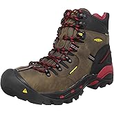 KEEN Utility Men's Pittsburgh 6" Leather Waterproof Steel Toe Work Boots