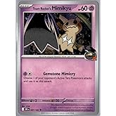 Pokemon - Team Rocket&rsquo;s Mimikyu 071/182 &ndash; Destined Rivals &ndash; Pokemon Single Card