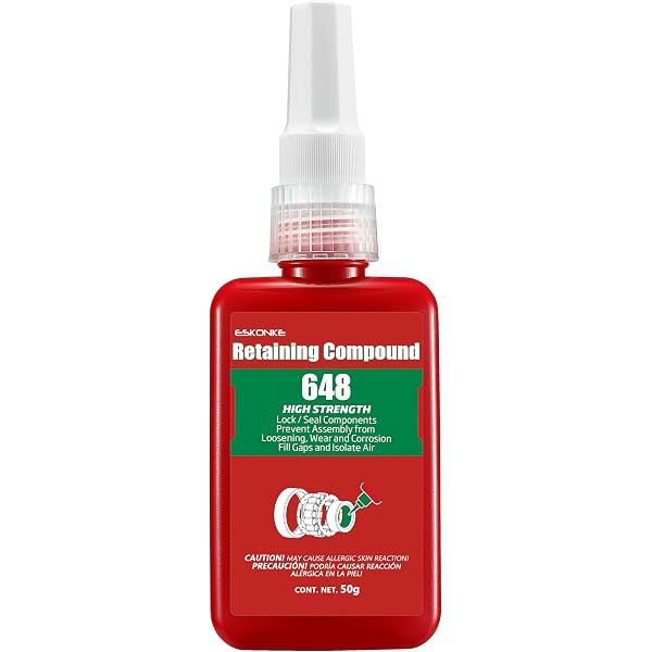 Amazon.com: 648 Retaining Compound 50 mL Bottle, Green 