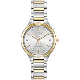 Citizen Eco-Drive Corso Womens Watch, Stainless Steel, Diamond