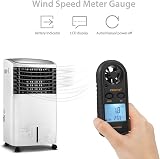 Proster Digital Anemometer Wind Speed Meter with Backlight Thermometer view 6