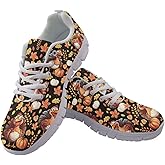 Jeiento Women Trainers Sports Running Shoes Causal Travel Walking Flat Shoe Lace-up Breathable for Lady Teenager Girls