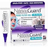 NasalGuard Nasal Filter Gel for Air Travel, Cabin Dust Block, Unscented 3g