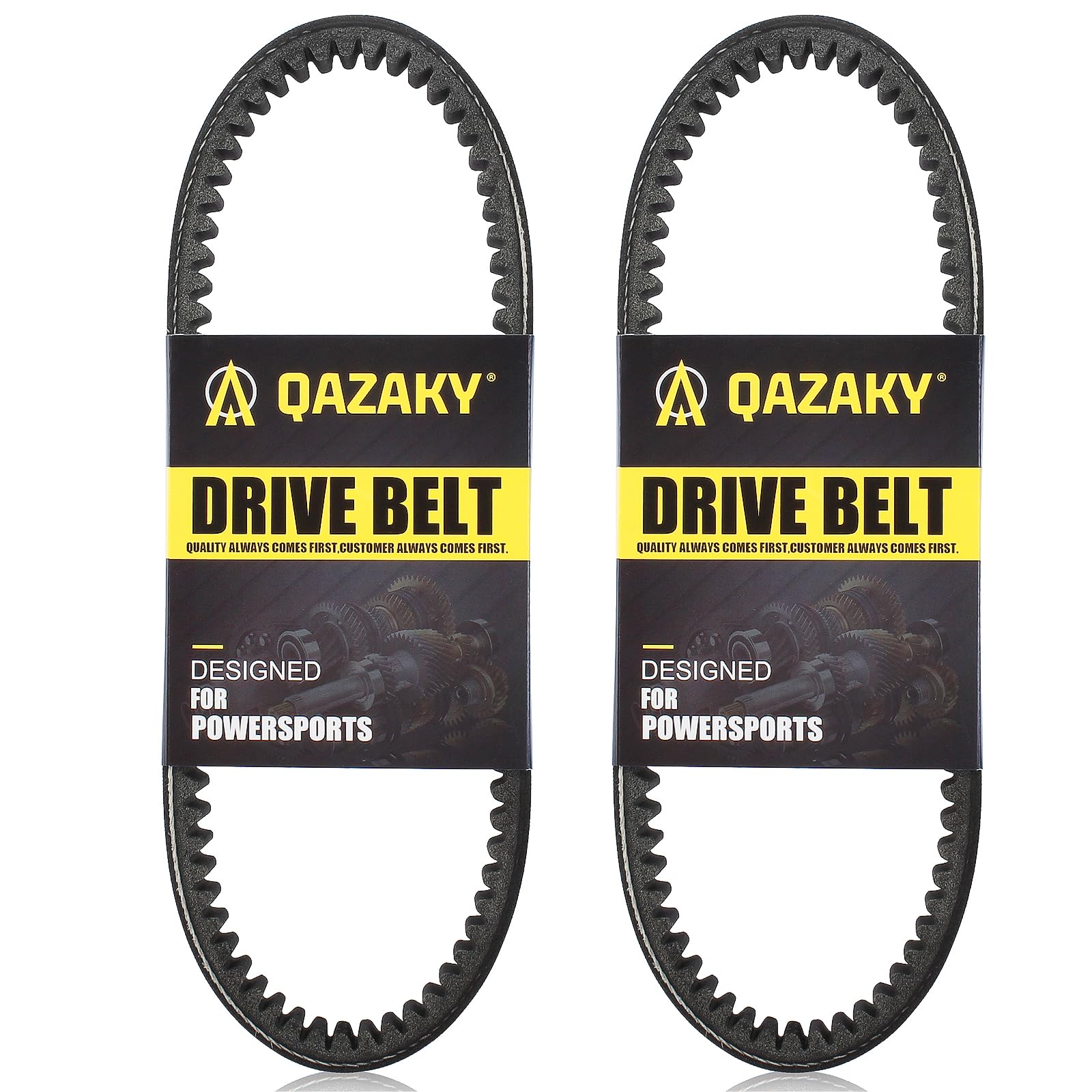 QAZAKY 2 PCS Drive Belt Compatible with Manco 5959 Comet 203589 Hoffco 99470 30 Series TAV30 TAV2 Ken-Bar 300009 Carter Kartco Go Kart 5HP-6HP 7HP 285B 286B 286U 485B 906C Murray 12-8487 Rotary 8487