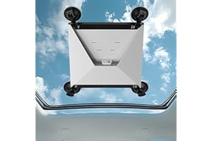 Ljliudu Starlink Mini Suction Cup Mount - Industrial-Grade Secure Mount for Car Windows, Sunroofs, RVs, Boats | Stable Satell