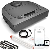 Neato Robotics Botvac D3 Connected Robot aspirador con sistema de navegación 30 W, 0.7 litros, 30 Decibeles, Plástico, Gris