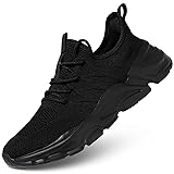 Mens Slip On Walking Shoes Lightweight Breathable