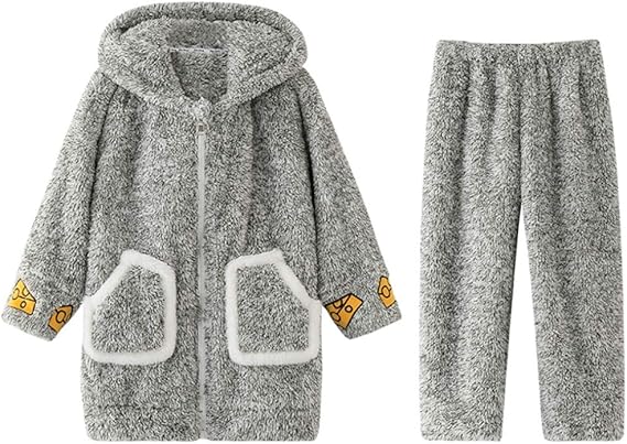 Amazon 90 160 子供 パジャマ キッズ 上下セット 長袖 秋冬 女の子 チーズ柄 部屋着 厚手 裏起毛 前開き 帽子付き おしゃれ もこもこ ふわもこ 暖かい ふわふわ 保温 ルームウェア 小学生 中学生 パジャマ 通販 Amazon 90 160 子供 パジャマ キッズ 上下セット 長袖 秋冬 女の子 チーズ柄 部屋着 厚手 裏起毛 前開き 帽子付き おしゃれ もこもこ ふわもこ 暖かい ふわふわ 保温 ルームウェア 小学生 中学生 パジャマ 通販