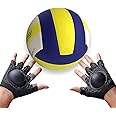 Volleyball Setter Training Gloves - Perfect Training Aid to Teach Proper Setting Technique - No Flat Hands