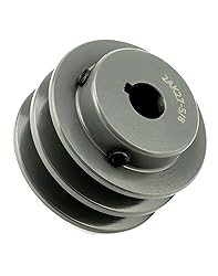 QWORK Double Groove Web Sheaves, 2.70"OD 5/8" Bore