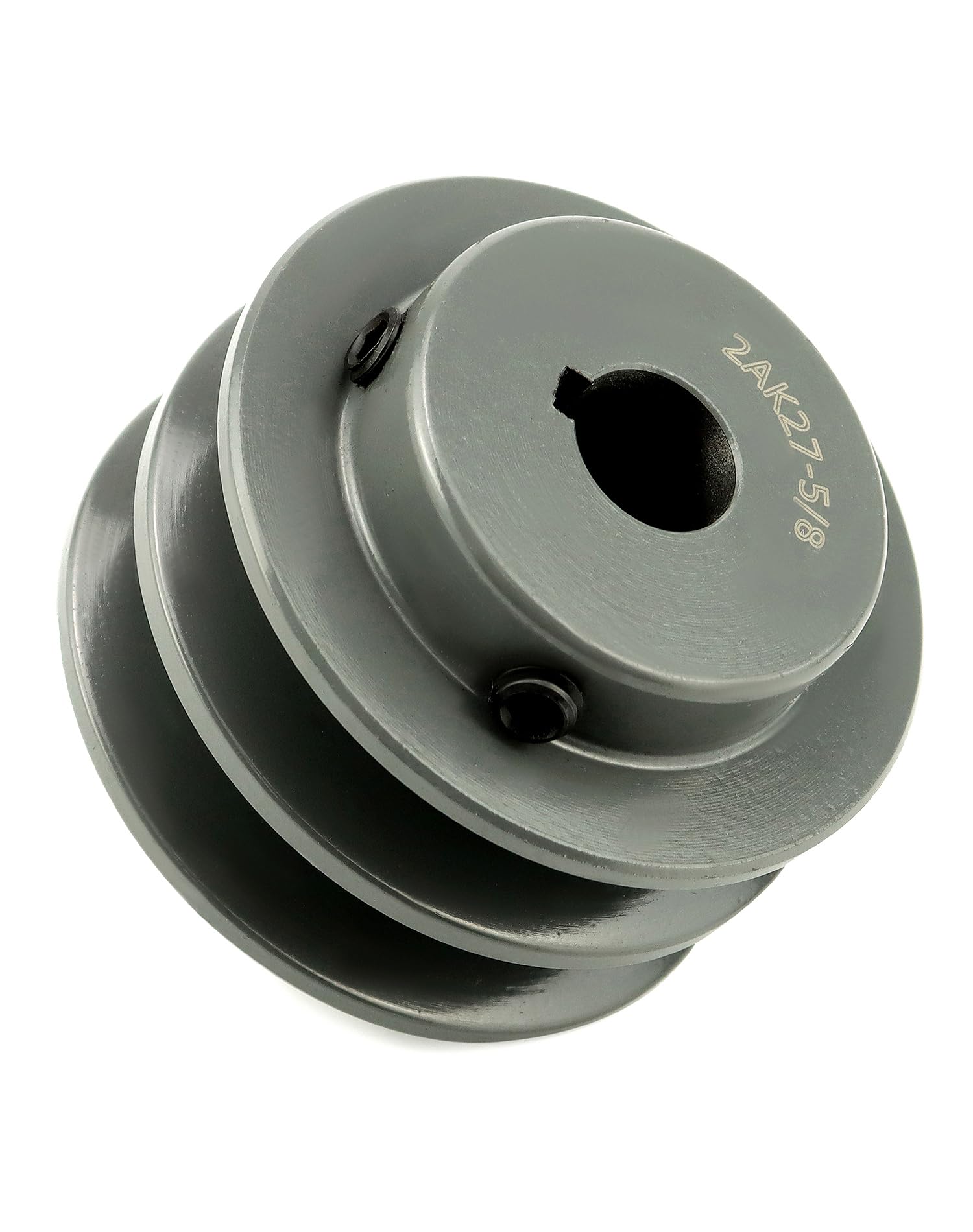 QWORK Double Groove Web Sheaves, 2.70"OD 5/8" Bore