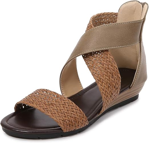 platform braid sandal