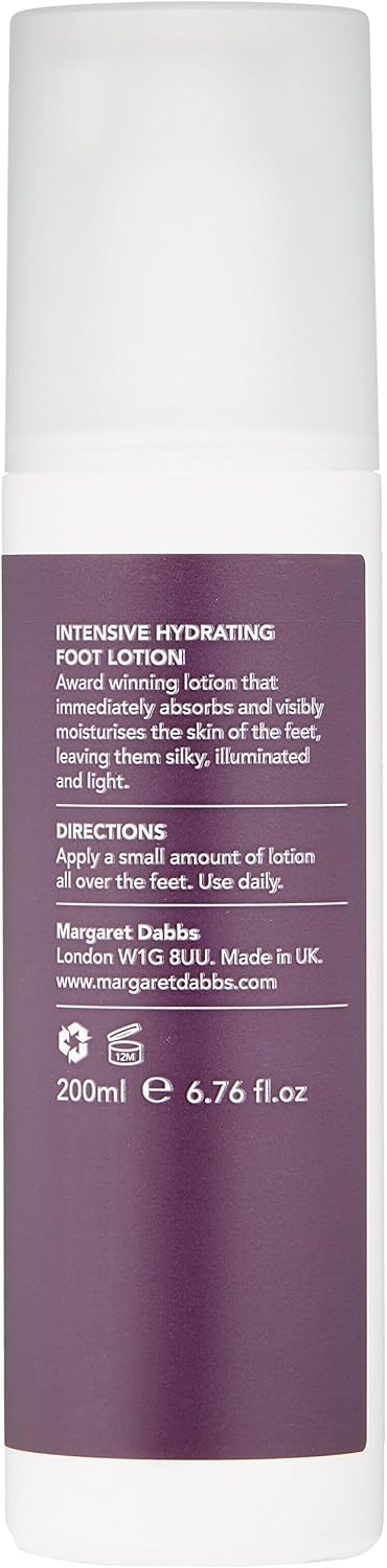Margaret Dabbs Fabulous Feet Intensive Hydrating Foot Lotion Softens Dry and Tired Feet for All Skin Types 200ml - Image 5