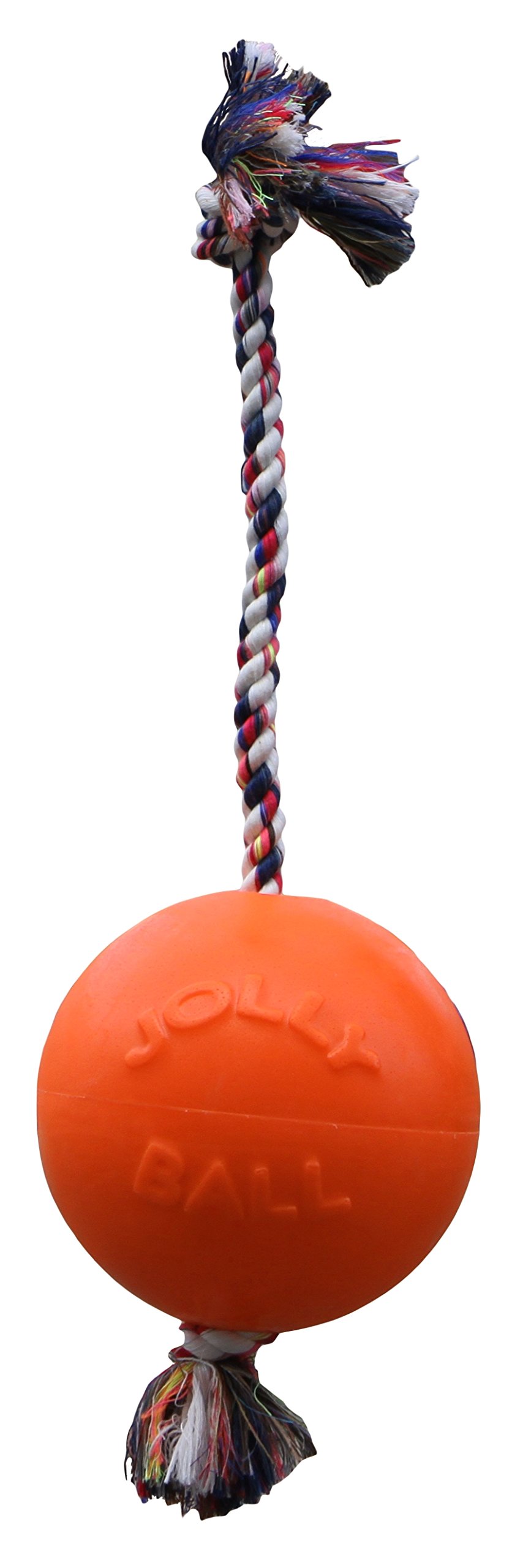 Jolly Pets Romp-n-Roll Dog Toy, 20 cm, Orange