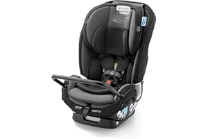 Graco SlimFit3 LX 3-in-1 Car Seat ft. Anti-Rebound Bar, Baby to Big Kid Car Seat, 2.2-45 kg (4-100 lb), Gotham
