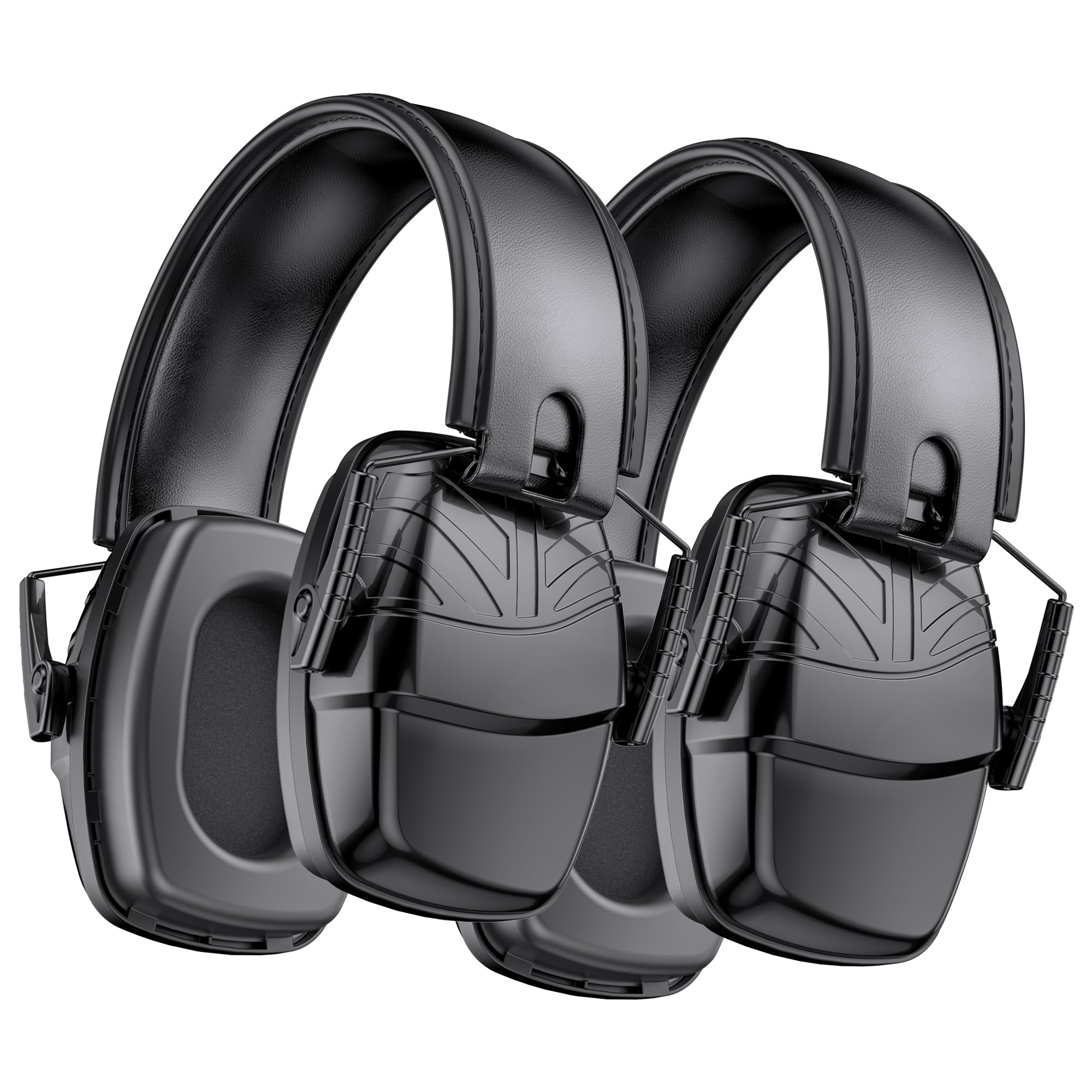 Photo 1 of Link Dream 2Pack Shooting Ear Protection, NRR 35dB Ear Protection Hearing Protection Noise Cancelling Ear Muffs with Adjustable Headband for Gun Range Hunting