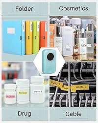 Phomemo Label Maker Machine with Tape, D30 Portable