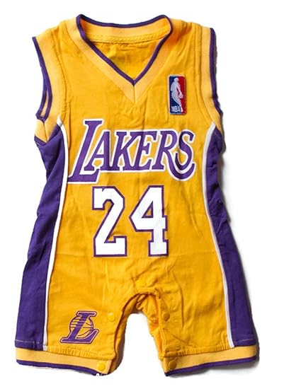 Lakers Baby Jersey 0 To 3 Months Yellow Amazon In Clothing Accessories