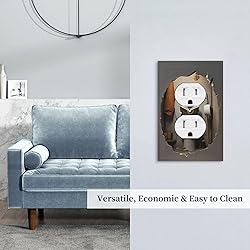 Decorative Outlet Covers Mouse Sitting On Toilet In