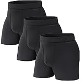 Pair of Thieves 3 Pack Men's Quick Dry Cotton Blend Boxer Briefs