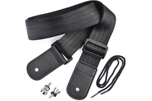 CLOUDMUSIC Tenor Concert Soprano Baritone Ukulele Strap Coloful Floral Pattern Straps With 2 Buttons For Adult Size And Kids Color Black