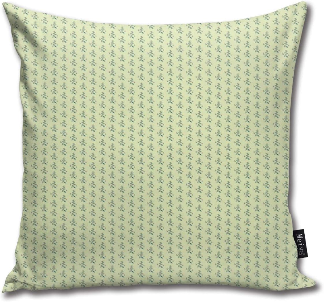 Meiya Design Dollhouse Wallpaper Throw Pillow Case Square Cushion