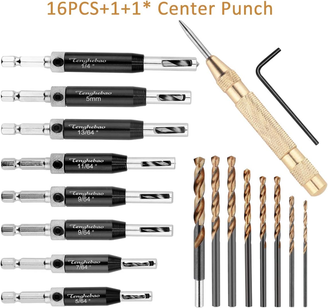 Best self centering drill bit set