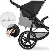 hauck Runner 2 Black All Terrain Pushchair with XL Pneumatic Wheels view 7