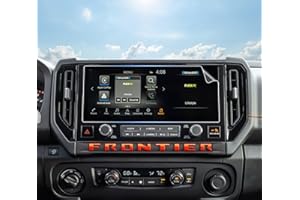 SHAOHAO 2 PCS for 2025 2026 Nissan Frontier Screen Protector for 2025 2026 Nissan Frontier Accessories (SV, PRO-X, PRO-4X, SL) 12.3 Inch HD Clarity Anti Fingerprint Frontier Pickup Truck Screen Cover