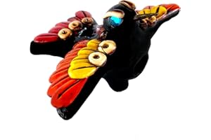 Hummingbird Aztec Whistle - Silbato Azteca Colibri Hecho en Mexico - Clay Bird Whistle with Singing Hummingbird Sound 110+ dB