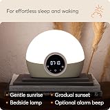 Lumie Bodyclock Spark 100 Wake-Up Light Alarm Clock White Off-White view 4