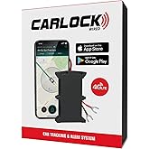 CARLOCK Wired Hidden GPS Vehicle Tracker - 12-24v Battery, Anti Theft Car Device, 4G LTE, Instant Alerts, Easy Install, Multi-Network SIM, Real-Time Monitoring